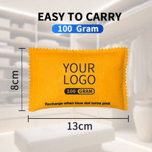 100 जी रिचार्जेबल डिसकन पैक कार डीह्यूमिडिफायर बैग - Product Image 2