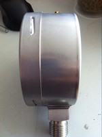 Manometro ad anello a baionetta in acciaio inossidabile 232.50 sottovuoto di alta qualità per manometro idraulico