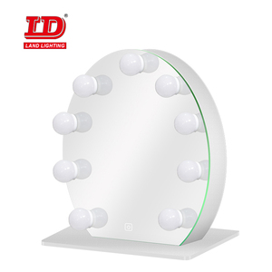 Miroir de courtoisie avec lampe à lumière LED Miroirs de table hollywoodiens éclairés à écran tactile pour dressing chambre vente en gros - Product Image 3