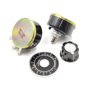 Bonens wx111 (030) lần lượt duy nhất wirewound chiết 1K 1.5k <span class=keywords><strong>2.2K</strong></span> 4.7k 10k 22K 47K 1K5 2K2 4K7 3W ROTARY rheostats - Product Image 2