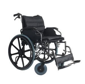 Silla de ruedas plegable deportiva cómoda, reposabrazos desmontables ensanchados, silla de ruedas ortopédica - Product Image 1