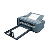 Máquina de Etiquetas Servo Integrada de Doble Cabezal A3MAX4-D para Hendido y Corte, Máquina Troqueladora de Grabado Autoadhesiva Pequeña