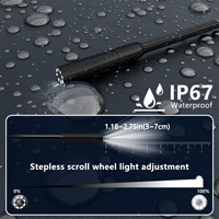 Caméra endoscopique semi-rigide étanche IP67 pour iPhone, caméra d'inspection miniature HD 1080P avec lumière, fabriquée par le fabricant OEM