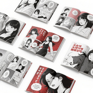 Impresión personalizada de cómics de manga, inglés, japonés, tapa blanda a todo color, tapa dura, Invincible Phantom Comics Service - Product Image 3