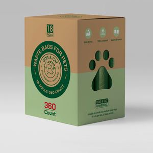 Wholesale Custom Printed Disposable Eco-Friendly Corn Starch Pet Dog Toilet Waste Poop <b>Bags</b> Biodegradable <b>Compostable</b> Plastic - Product Image 1