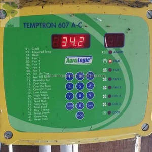 Contrôleur d'environnement agrologic 607AC Contrôleur de température d'élevage de volaille et capteur de niveau de matériau - Product Image 3