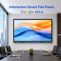 Interaktives Smart Whiteboard 65/75/86/98 Zoll 4K LED-Panel 50-Touch All-in-One Display 96MP Kamera Android/Windows OS Konferenzsystem