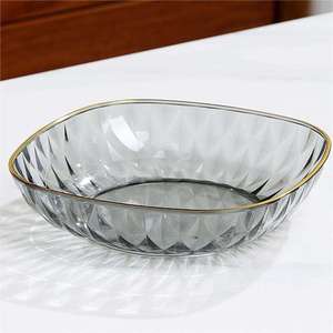 Luxury Plastic <strong>Display</strong> Tray Salad Food Storage <strong>Containers</strong> Dry Snacks <strong>Fruit</strong> Plate Serving Decoration Party - Product Image 5