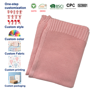 Couverture personnalisée avec logo pour nouveau-nés, quatre saisons, 100% coton, style europé<span class=keywords><strong>en</strong></span>, OEM, enveloppe douce pour bébé, vente <span class=keywords><strong>en</strong></span> gros - Product Image 1