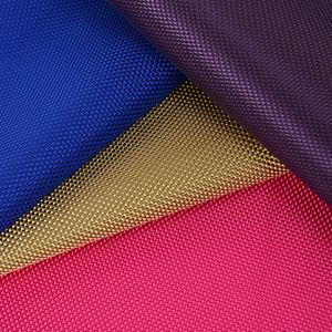 Tissu Oxford 100% Polyester 1680D enduit PU fluorescent imperméable Factor Price pour tentes d'extérieur, auvents, sacs à bagages, voitures - Filles - Product Image 1