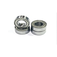Rodamiento de Bolas de Ranura Profunda Miniatura S687ZZ/2RS de Acero Inoxidable 440 de Alta Precisión para Carrete de Pesca y Equipos de Restaurante
