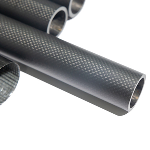Mô đun cao 40mm 50mm 75mm 90mm 100mm <span class=keywords><strong>x</strong></span> 1m ống sợi Carbon tròn - Product Image 2