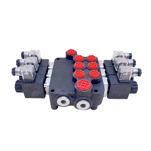 Vanne de commande directionnelle hydraulique à 3 bobines Huamao haute performance 3Z80-AAA-ES3-12/24VDC-G |   Centre ouvert |   1 an - Product Image 4