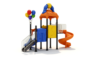 Toboggan extérieur en plastique en forme de bateau pirate avec HDPE anti-UV et acier inoxydable pour les communautés résidentielles, les écoles et les parcs à thème - Product Image 4
