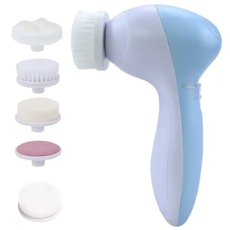 5 Trong 1 Đa Chức Năng Điện Trên Khuôn Mặt Sạch Hơn Của Phụ Nữ Vẻ Đẹp Massager Cho Chăm Sóc Da Trang Điểm Công Cụ Sữa Rửa Mặt Thiết Bị