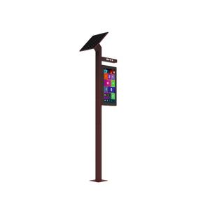 Soporte <span class=keywords><strong>de</strong></span> pantalla LED para publicidad al aire libre, poste <span class=keywords><strong>de</strong></span> lámpara inteligente, máquina <span class=keywords><strong>de</strong></span> publicidad, poste <span class=keywords><strong>de</strong></span> luz, P6 - Product Image 3