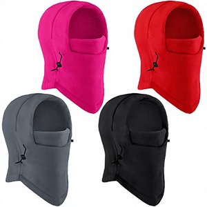 Gorro de Felpa para Niños, con Capucha y Protección Facial, Cómodo para Esquí, Pesca, Ciclismo, Invierno, Ajustable, Térmico, de Forro Polar - Product Image 3