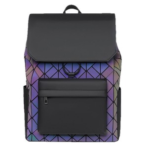 Sac à dos réfléchissant haut de gamme pour homme, style décontracté et tendance, en polyester imperméable pour voyage et ordinateur portable - Product Image 1