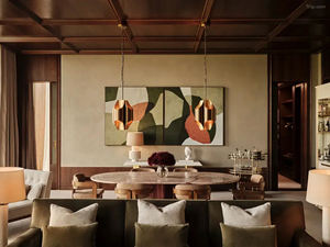 Ensemble de meubles de chambre à coucher d'hôtel en bois moderne et luxueux, suite d'hôtellerie 5 étoiles, <span class=keywords><strong>lit</strong></span> king-size et meubles de salon pour projet - Product Image 6