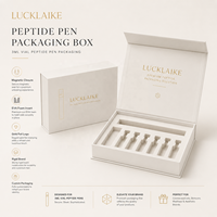 Boîte de luxe personnalisée pour flacons d'huiles essentielles, fermeture magnétique, fabricant de flacons rigides de 3 ml, boîte cadeau pour 6 ou 7 flacons avec logo