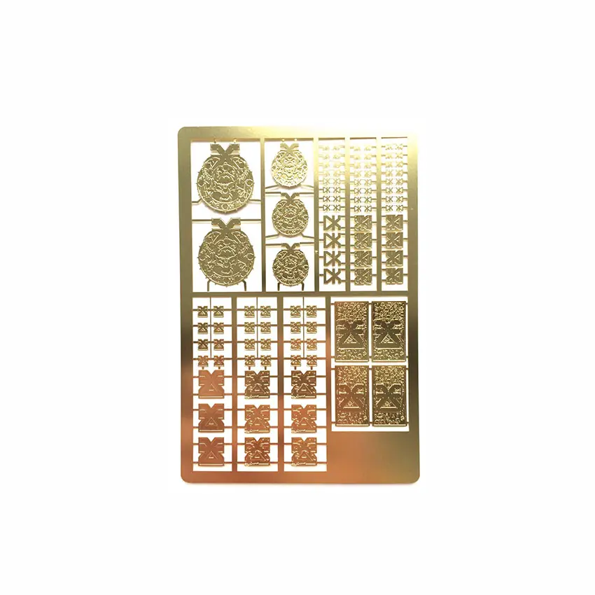 China Fonte Da Fábrica Personalizado Símbolos de Reagentes Químicos Placa de Metal Folhas de Bronze Gravados