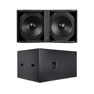 cheap price audio hig power double 18 inch subwoofer floor bass speakers 2800 watt live events extra bass sub woofer 18