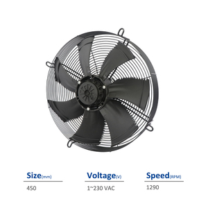 Ventilateur de circulation d'air industriel de qualité ZIEHL-ABEGG FN045-4EK.2F.V7P2 141715 pour usines, ventilateur de unité de réfrigération AHU - Product Image 2
