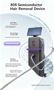 Machine de réduction des poils au laser à diode à triple longueur d'onde 755 808 1064 nm avec têtes magnétiques pour salons de beauté professionnels - Product Image 3