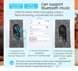 Japanische beliebte elektronische Musik Eye Beauty Care Gerät 9D 3-lagiger Airbag Hot Com press ständig vibrierende Augen Massage gerät - Product Image 6