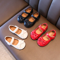 Chaussures Mary Jane pour enfants en PU avec logo personnalisé 2026, chaussures exquises pour bébé fille