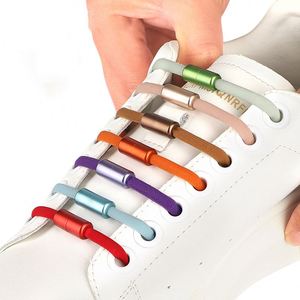 Cordones Elásticos de Alta Calidad Multicolores Sin Nudos con Hebilla de Metal Colorida para Zapatillas Deportivas - Product Image 1