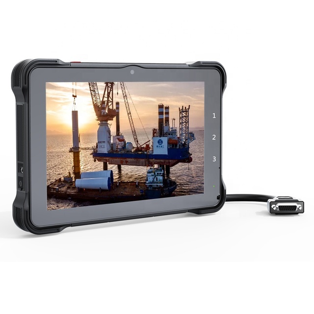 10 Inch IP67 Rugged Tablet PC New Industrial Computer with RJ45 CanBus GPIO RS232 ACC ACC