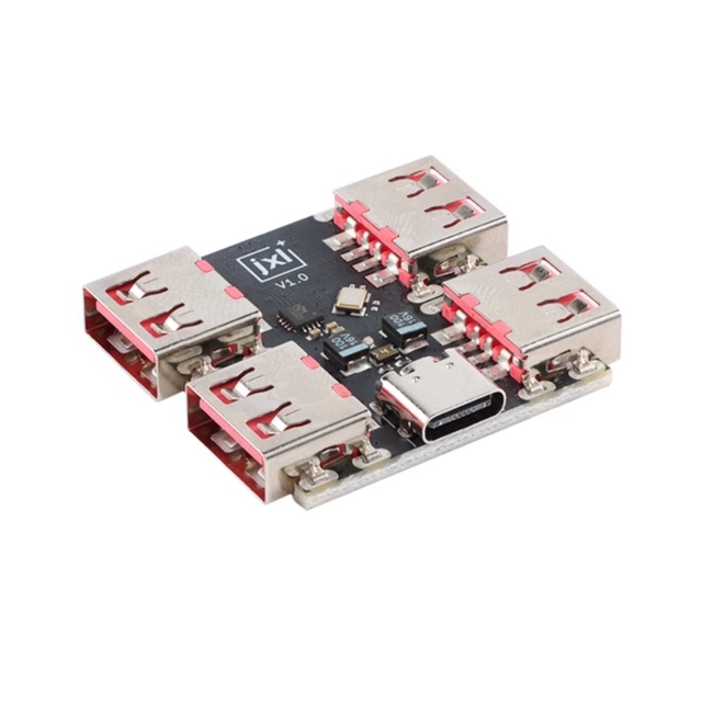 XL334P4 type-c expander USB-HUB 4-way docking USB2.0 connector hub module