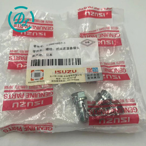 EexcavaStart Diesel Fuel Filter Joint Bolt 1-09675037-1 4HK1 6HK1 <b>Engines</b> Durable Replacement Fits ZX360 SH360 Excavators - Product Image 3