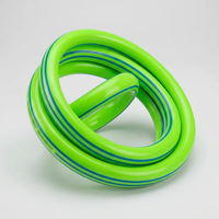 Tuyau d'arrosage de jardin en PVC tressé flexible anti-pliures haute résistance, écologique, résistant aux UV, renforcé de fibres, pour usage professionnel