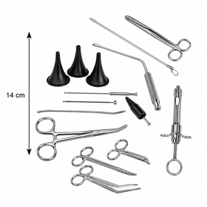 Juego de Instrumentos Quirúrgicos Manuales Pioneer DCR - Juego de 20 Piezas - Product Image 1