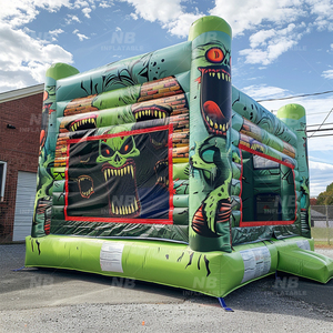 <b>Halloween</b> Kids Party Commercial <b>Inflatable</b> Bounce House for Adults & Children Durable PVC Tarpaulins Easy Setup - Product Image 6