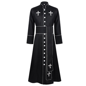 Trajes de clérigo para actuaciones, Halloween, estilo romano, casas, túnicas medievales, trajes de misionero - Product Image 2