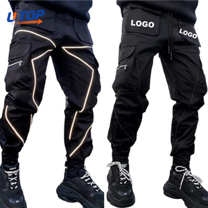<span class=keywords><strong>Pantaloni</strong></span> Cargo da Uomo Stile Hip Hop, Comodi e Casual, Tinta Unita, Ecologici, per Allenamento e Jogging - Product Image 1