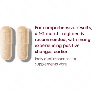 Complément alimentaire naturel de vitamine B6 en microcapsules pour l'équilibre hormonal féminin, marque privée OEM/ODM - Product Image 3