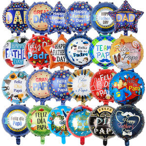 Ballons en aluminium Bonne fête des pères Ballons à l'hélium Feliz Dia Super Papa Ballons en aluminium Ballons de décoration pour la fête des pères - Product Image 3