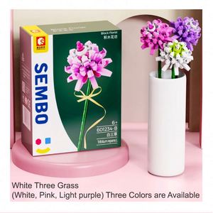 Toysrunner Rose & Sunflower DIY Flower Building Blocks Set 601232-601255 - Jouet de construction créatif en plastique ABS - Product Image 5