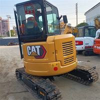 Mini-excavatrice sur chenilles hydraulique d'occasion Caterpillar 303.5 d'origine japonaise, modèles CAT303.5E, CAT302.5, CAT303c, 304e, 305.5e, 305c