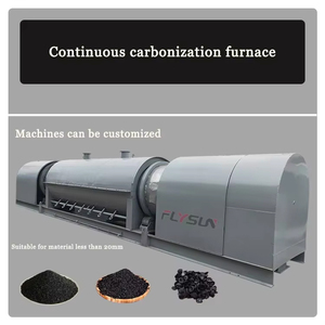 Horno de Carbonización Horizontal Directo de Fábrica, Fabricante de Equipos de Carbonización de Carbón Vegetal a Base de Cáscara de Coco - Product Image 4