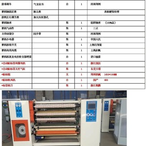 Machine de découpe de ruban entièrement automatique 1000 mm avec commande HMI, haute précision pour substrat BOPP, tension 380-440V - Product Image 1