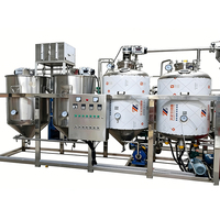 Machine de purification d'huile de qualité alimentaire - Type discontinu/en continu en option