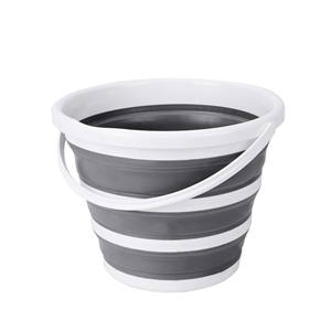 Cubo Plegable de Silicona de 10L/15L para Lavado, Pesca, Camping, Playa, Cubo de Agua Plegable de Plástico de 10 Litros - Product Image 1