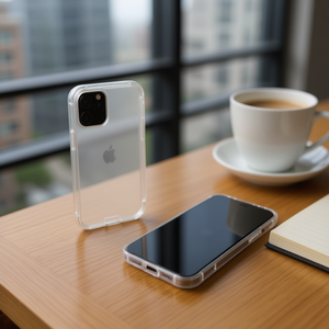 Funda Transparente para Teléfono Móvil DAM de TPU+Acrílico para 17 Pro con Protección Antigolpes - Product Image 3