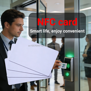 Toptan 13.56Mhz RFID Mini etiketi akıllı PVC NFC kartları NTAG213 çip boş yakınlık PVC akıllı erişim kontrol sistemi kartı - Product Image 1