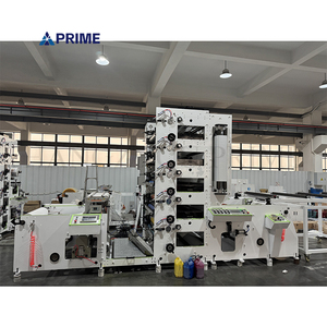 Tốc độ cao PVC UV lá PE Inline định dạng lớn 4 màu sắc nhãn cốc nhựa Túi Phim <span class=keywords><strong>flexo</strong></span> máy in - Product Image 2